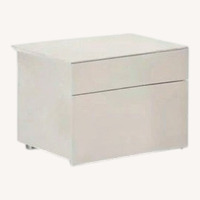 Poliform Abbinabili 2 Drawer Nightstand