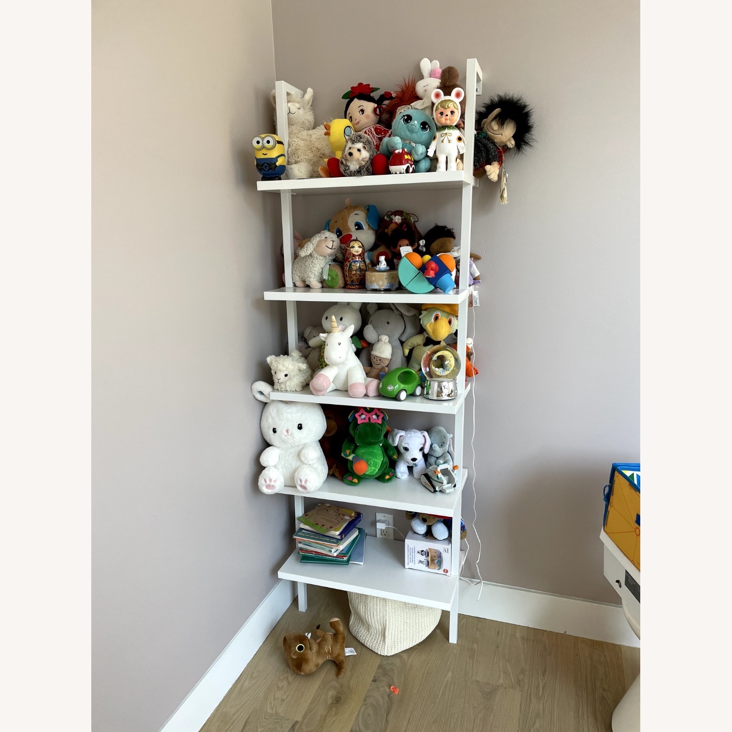 Andrea White Stairway Bookshelf - image-2