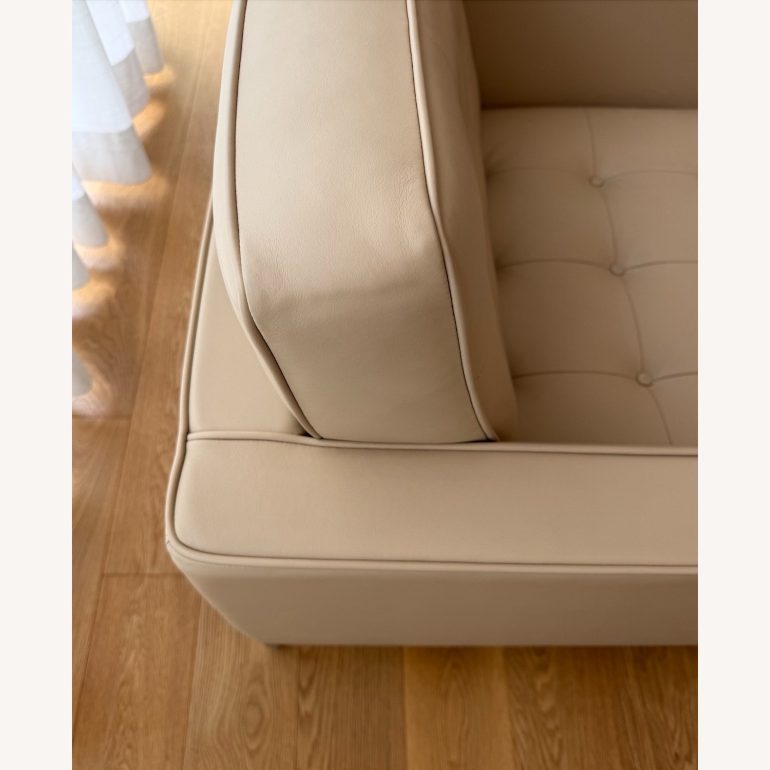 Florence Knoll Lounge Chair ( Beige / Satin )  - image-7