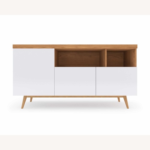 Used Rove Concepts Andrej Natural Wood Sideboard Console for sale on AptDeco