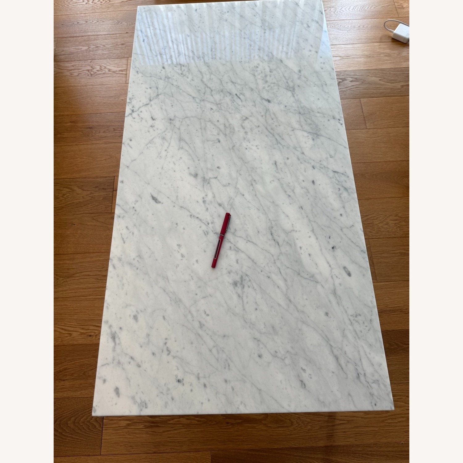 Florence Knoll Coffee Table ( Carrara / Satin ) - image-4