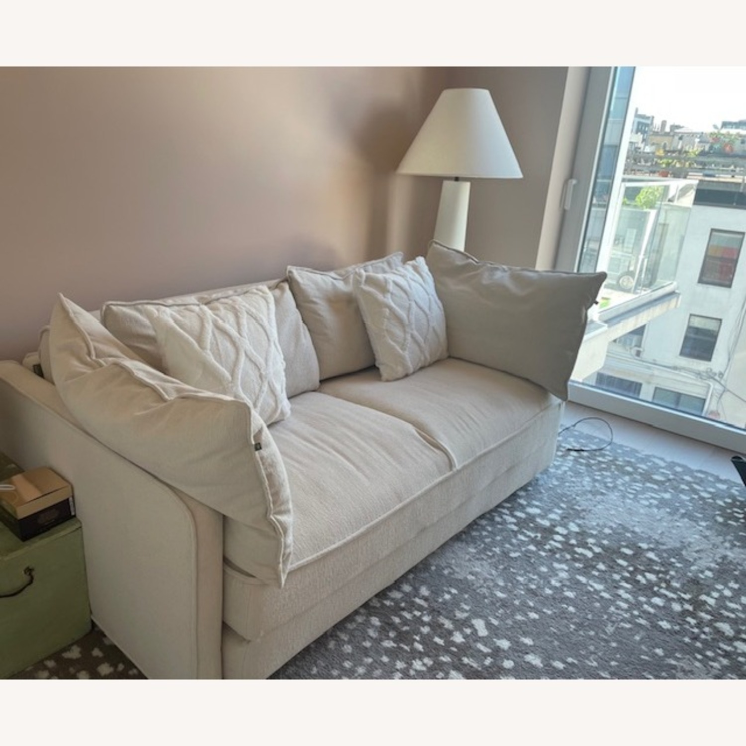 Koala Natural Fabric Sleeper Sofa Bed  - image-3