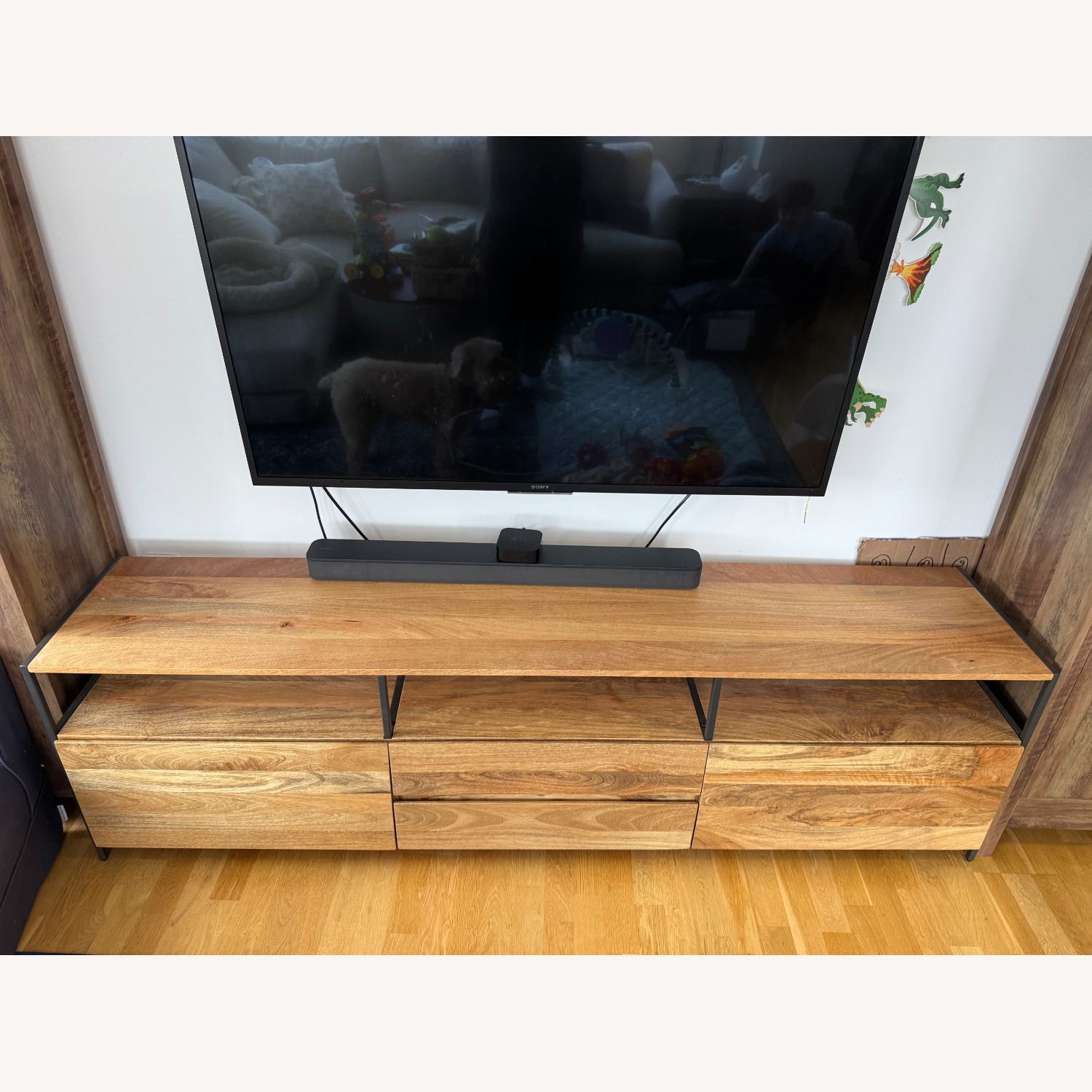 West Elm Industrial Storage Media Console (80") - image-2