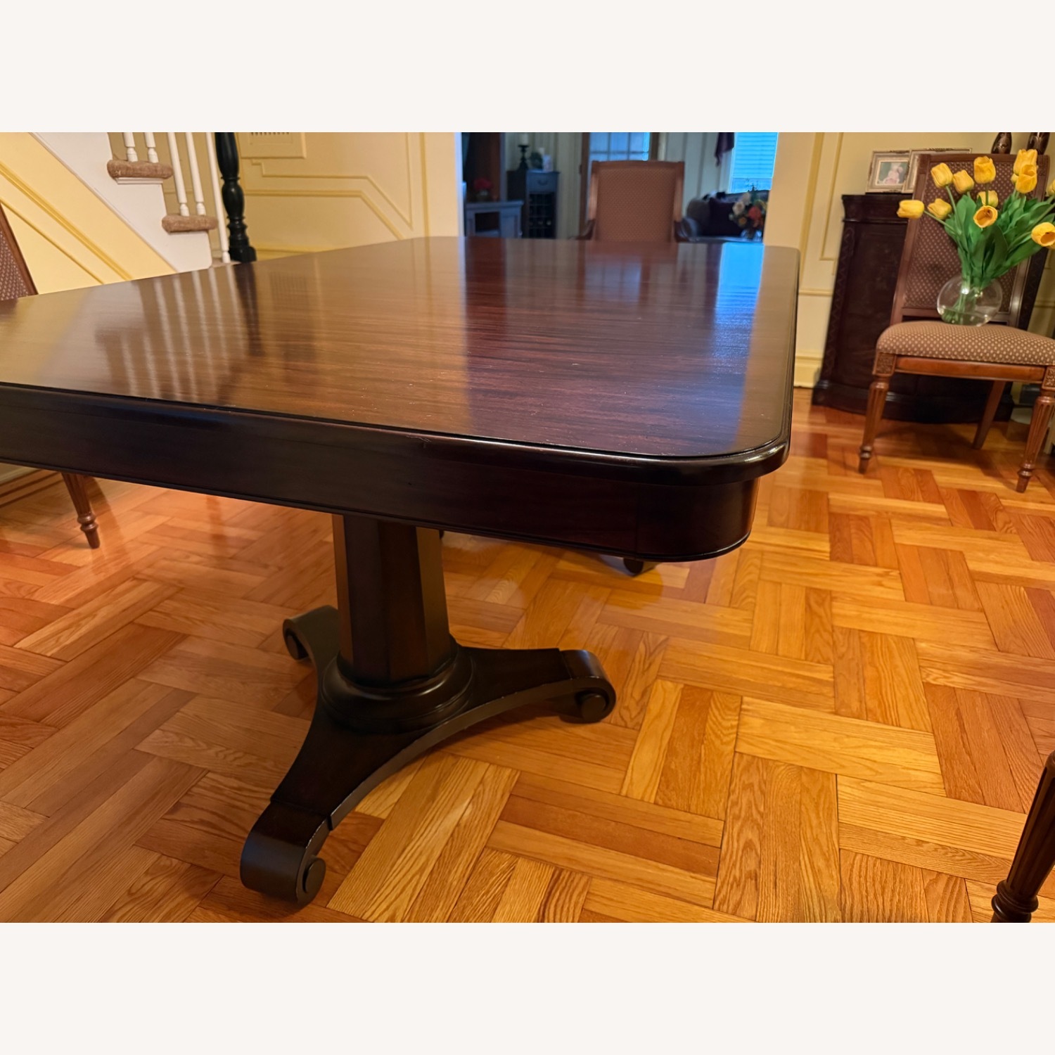 Ethan Allen Saunder Dining Table - image-5