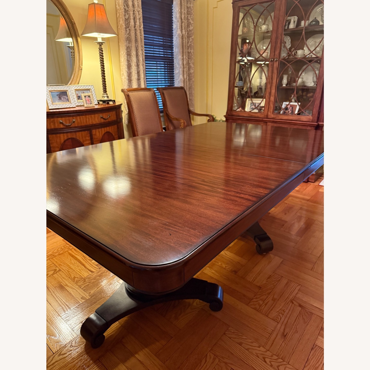 Ethan Allen Saunder Dining Table - image-1