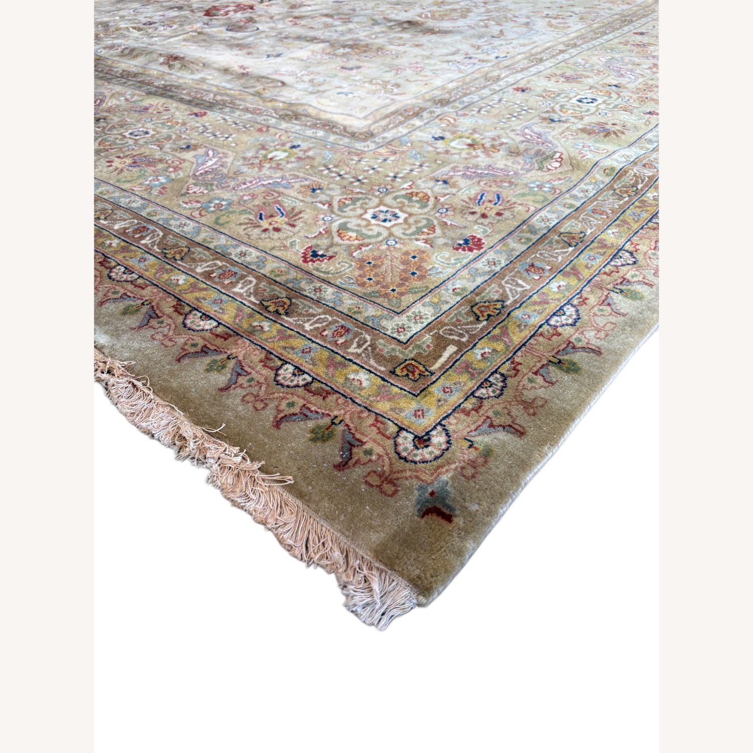 Natural Wool Area Rug 12' x 15' - image-4
