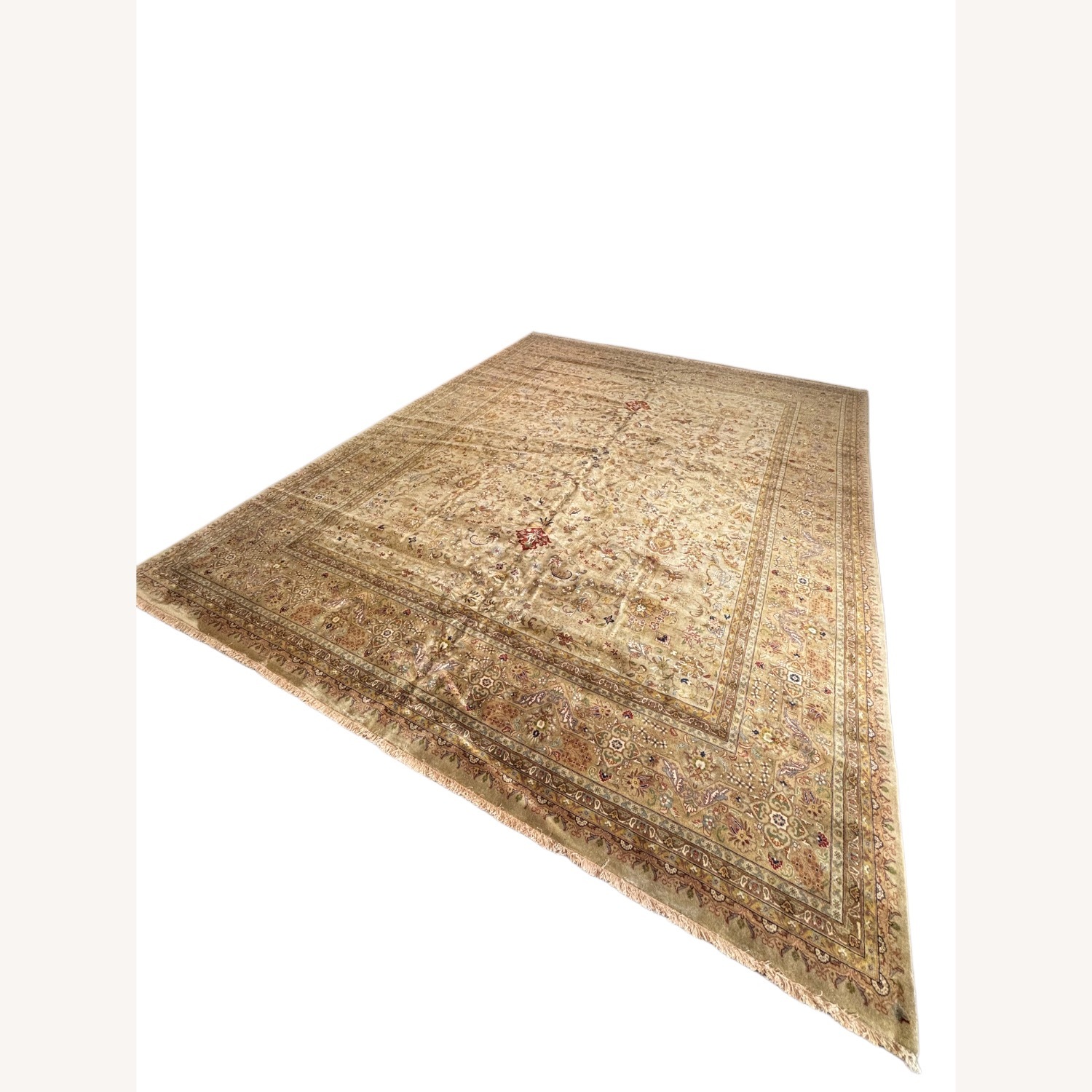 Natural Wool Area Rug 12' x 15' - image-5