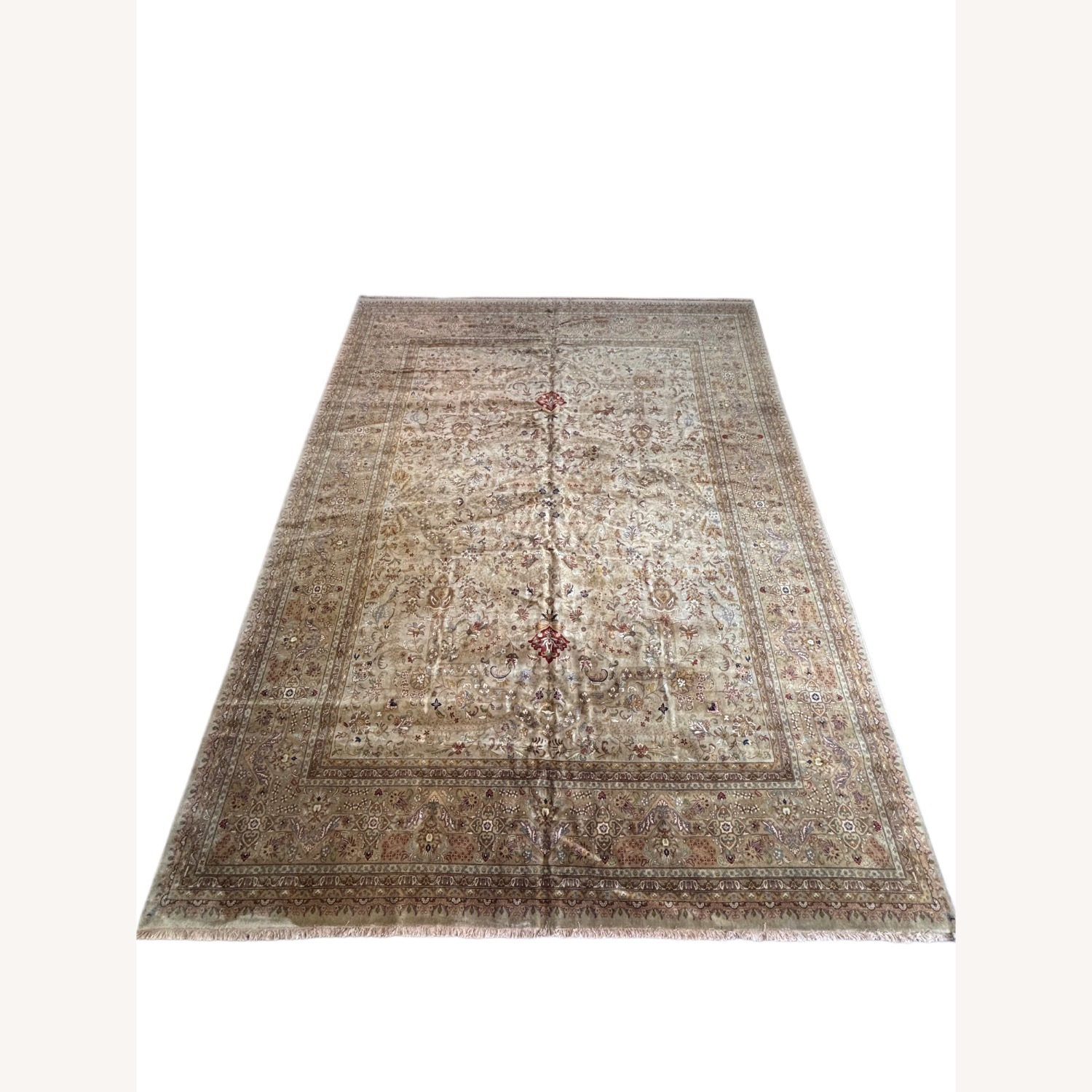 Natural Wool Area Rug 12' x 15' - image-1