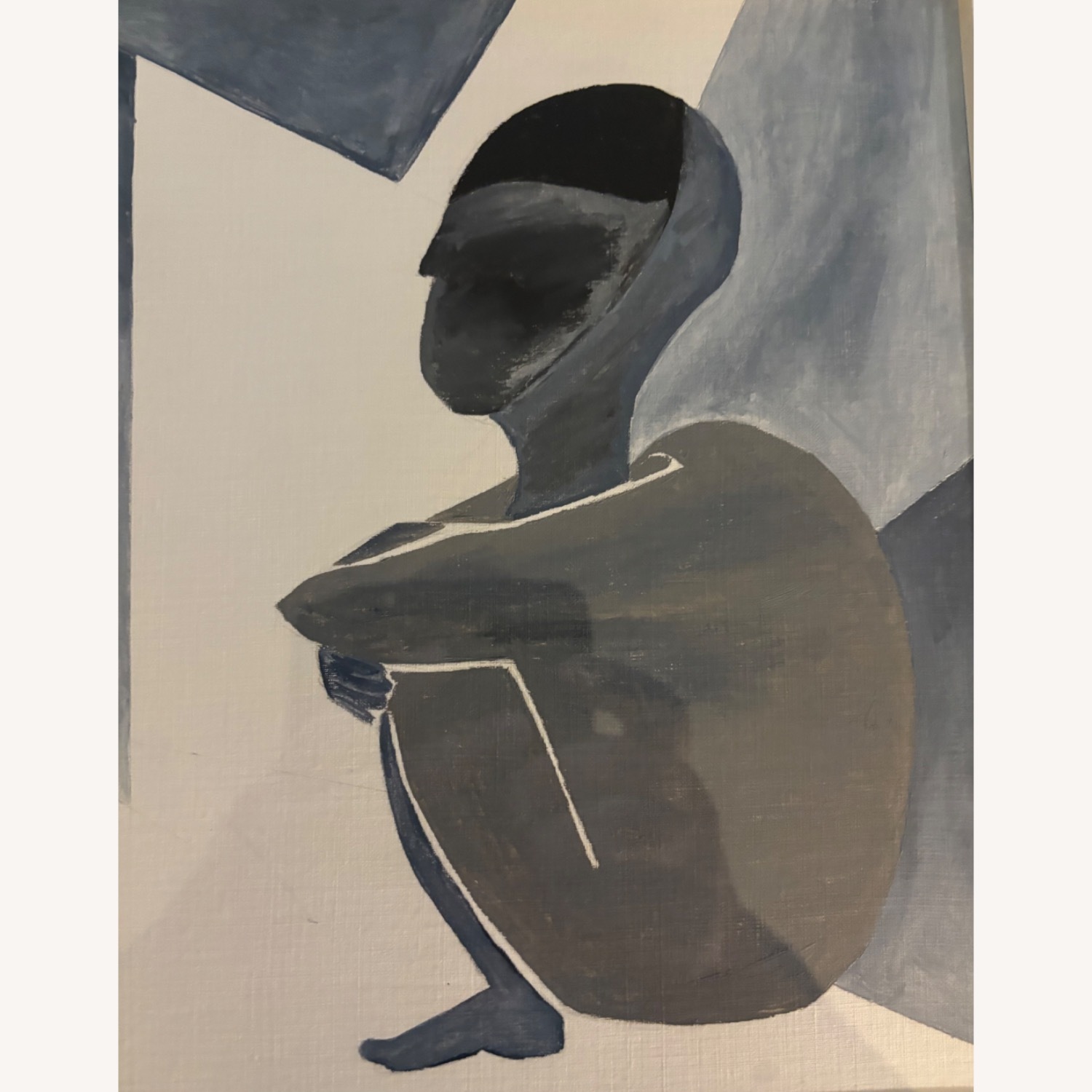 Abstract Male in the Crouched Position - image-2