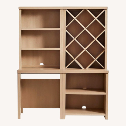 Used Pottery Barn Modern Farmhouse Wine Storage (68") for sale on AptDeco