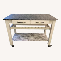 Crosley Granite Top Kitchen Island Cart 