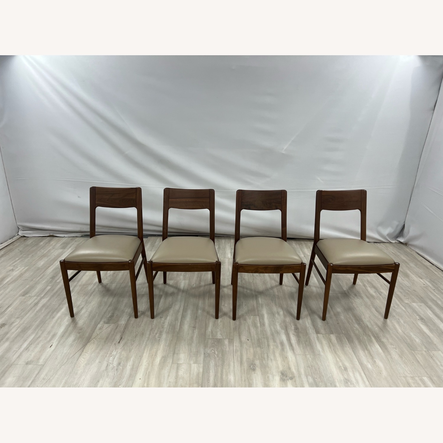 Stickley Walnut Grove Side Chair Set of 4 - image-1