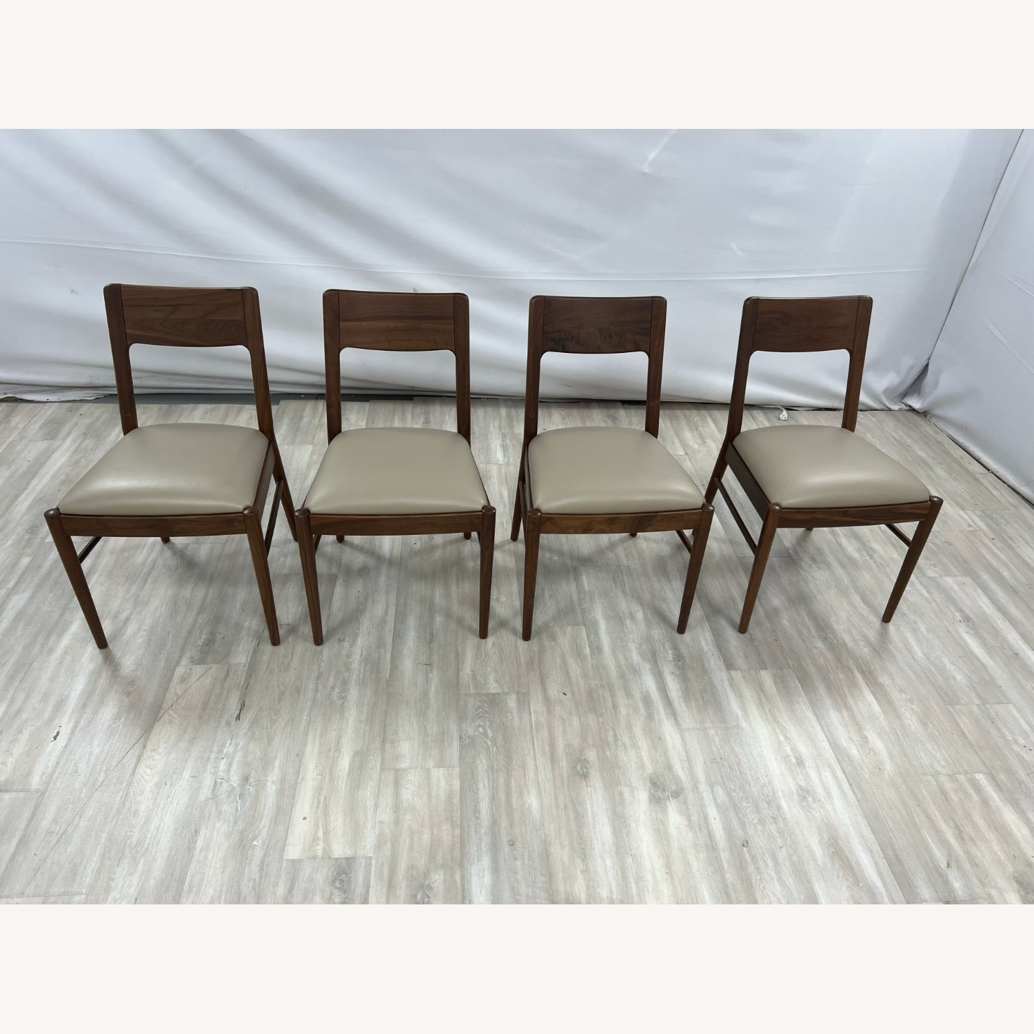 Stickley Walnut Grove Side Chair Set of 4 - image-7