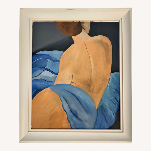 Used Female With Draped Blue Cloth for sale on AptDeco