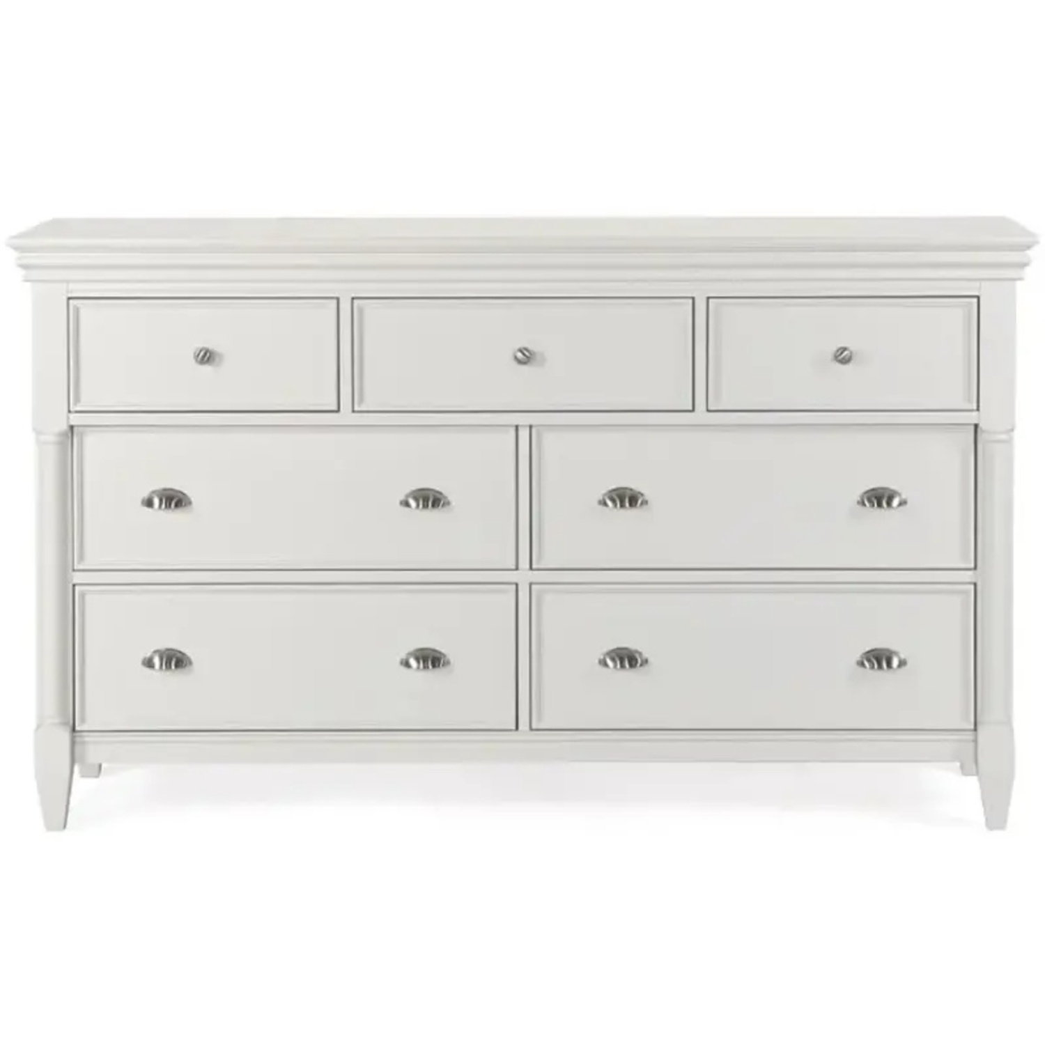 Raymour & Flanigan Tiffany White Dresser - image-4
