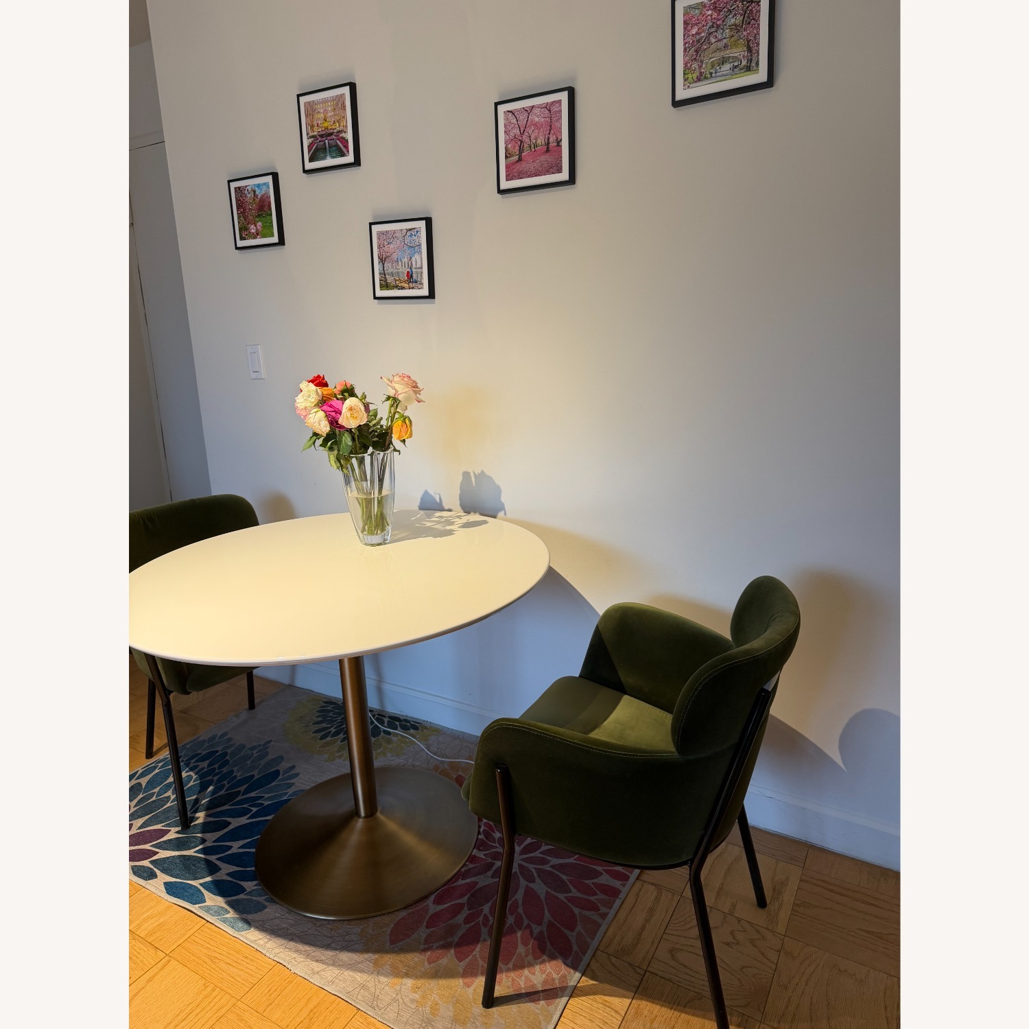 CB2 Odyssey Brass Dining Table - image-3