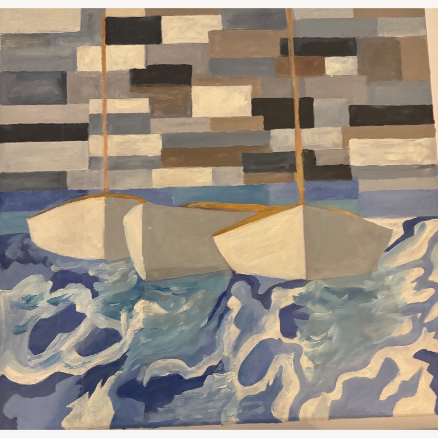 Vintage/Antique Finds Wall Art Three Boats  - image-2