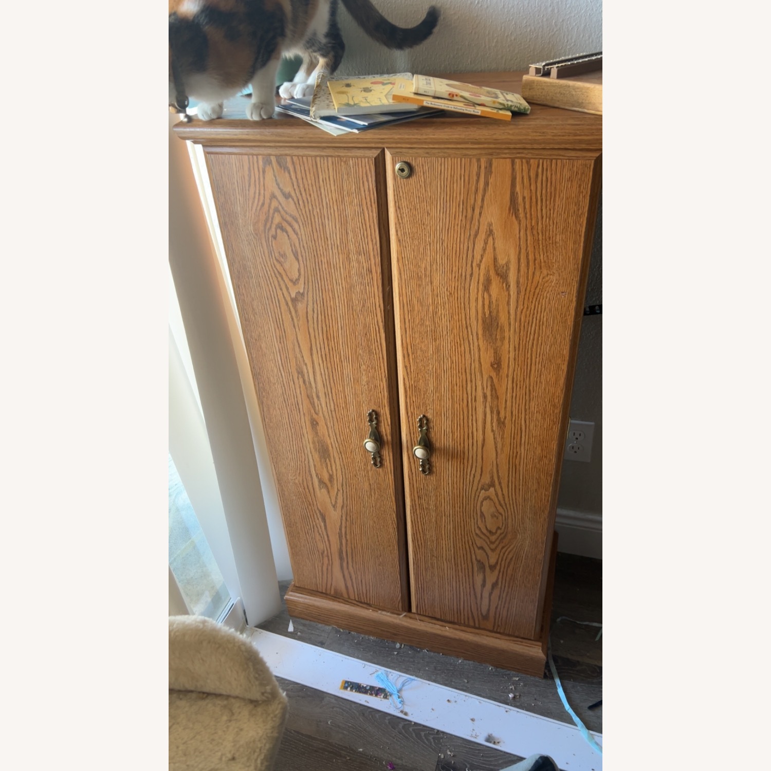 Brown Bookshelf  - image-1