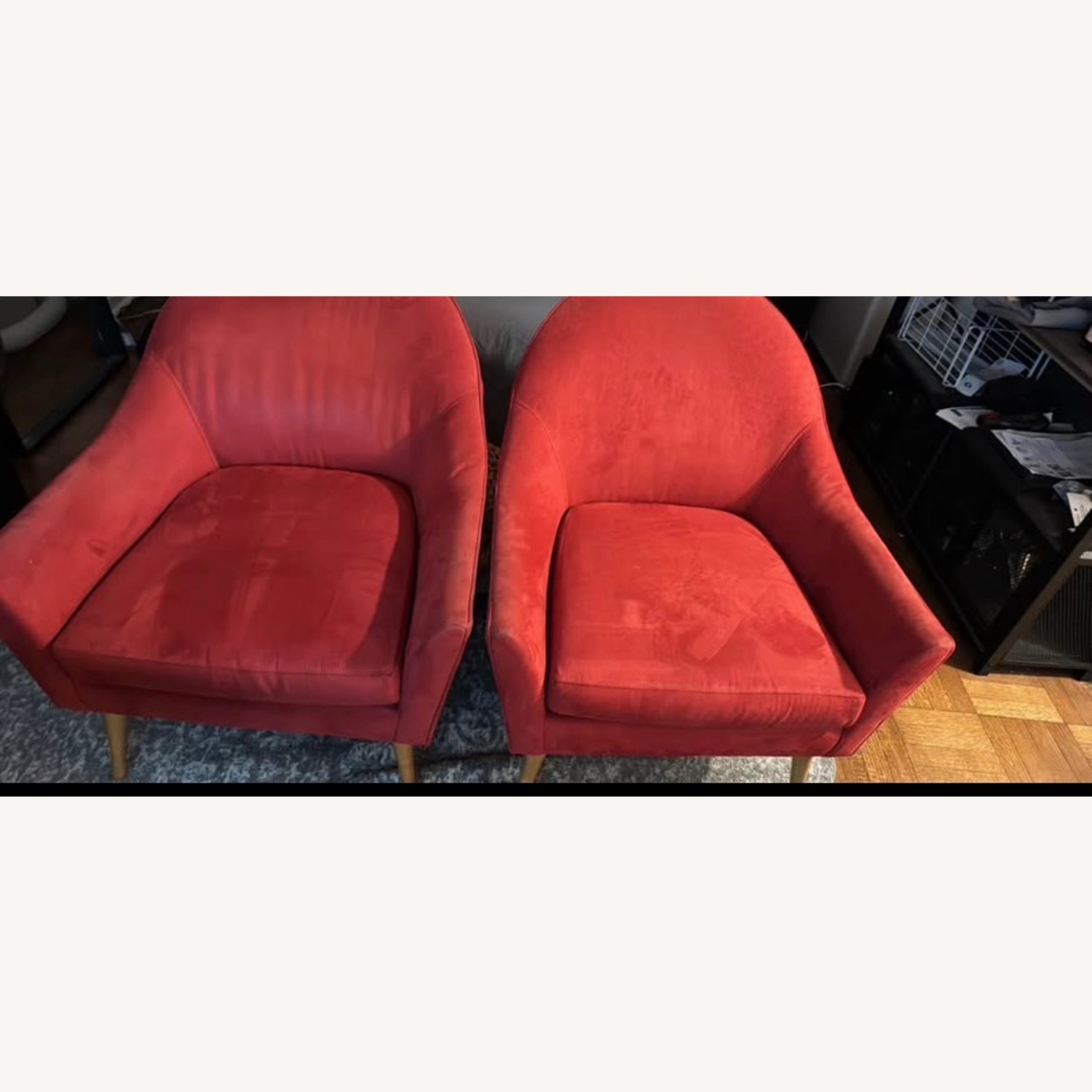 Walter E. Smithe Red Armchair - image-3