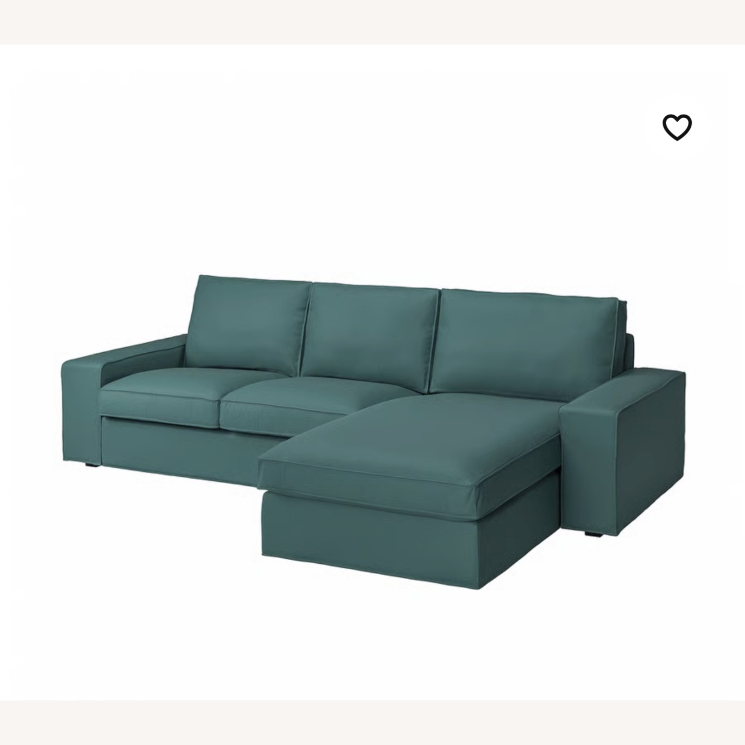 IKEA KIVIK Blue 3+ Piece Sectional - image-3