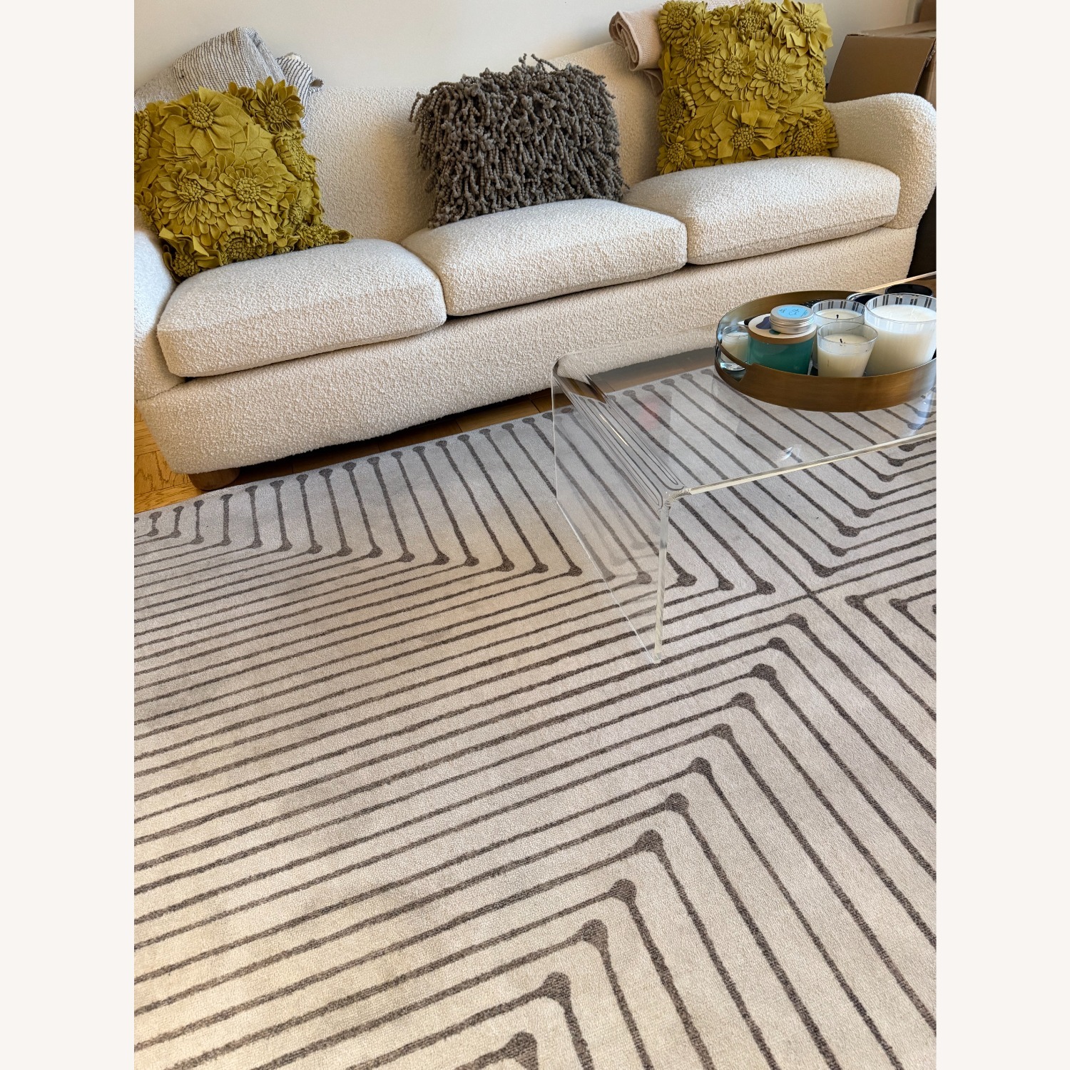 CB2 Peekaboo Acrylic Coffee Table - image-2