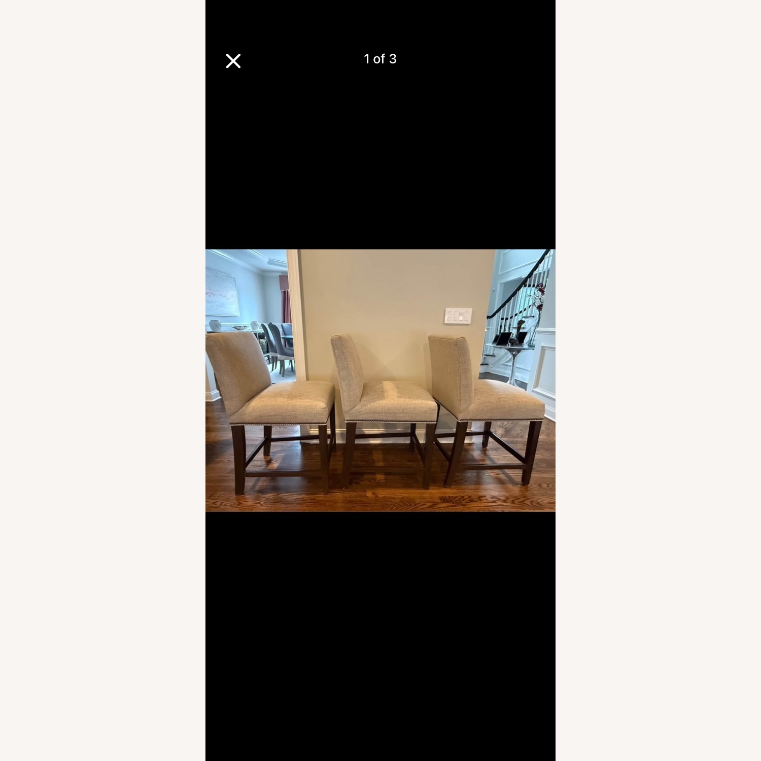 Ethan Allen Thomas Counter Stool - image-1