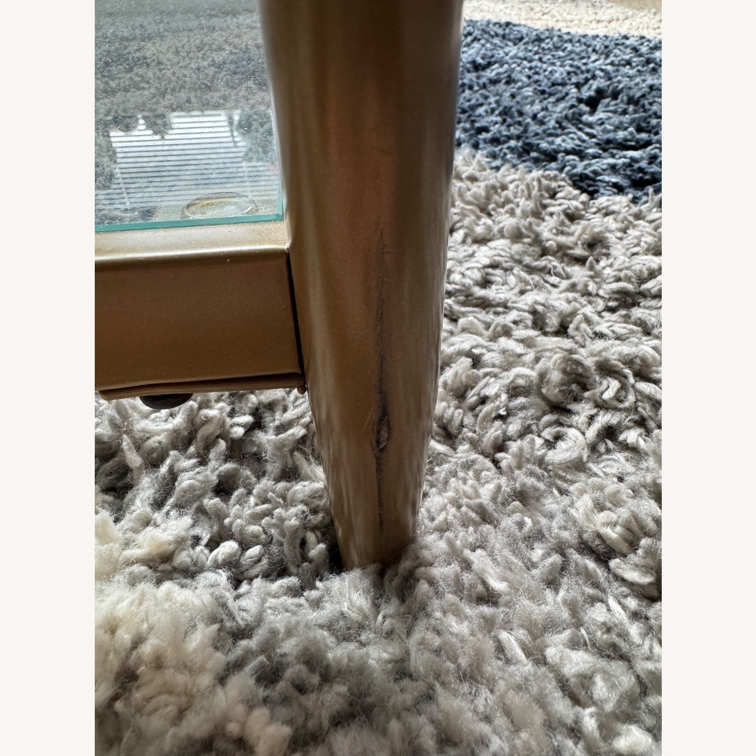 Gold Glass Coffee Table - image-3