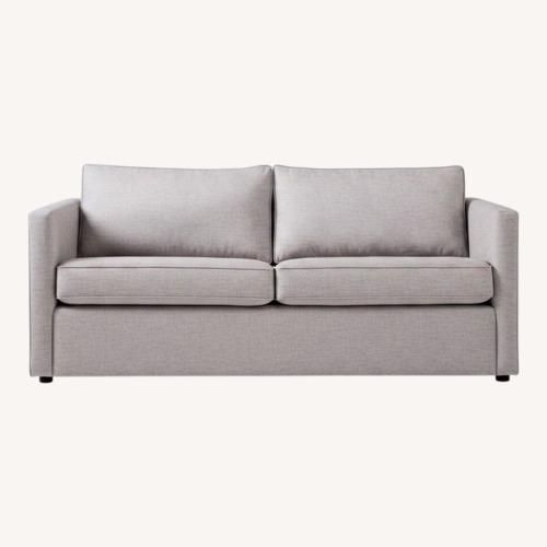 Used West Elm Harris Light Gray Sleeper Sofa for sale on AptDeco