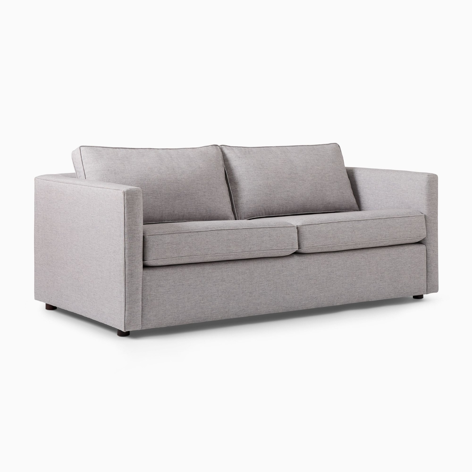West Elm Harris Light Gray Sleeper Sofa - image-5
