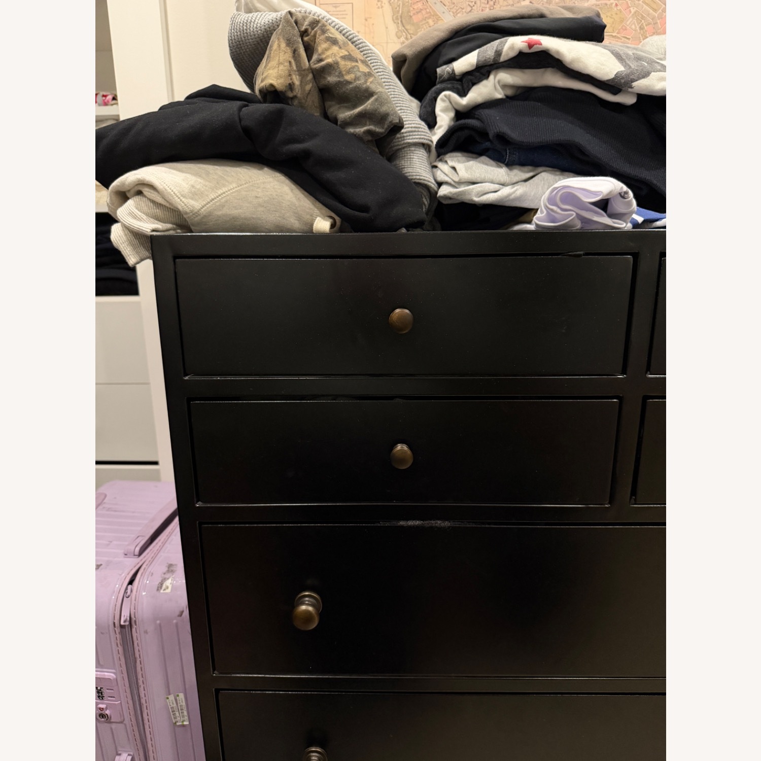 Black Metal Dresser - image-2