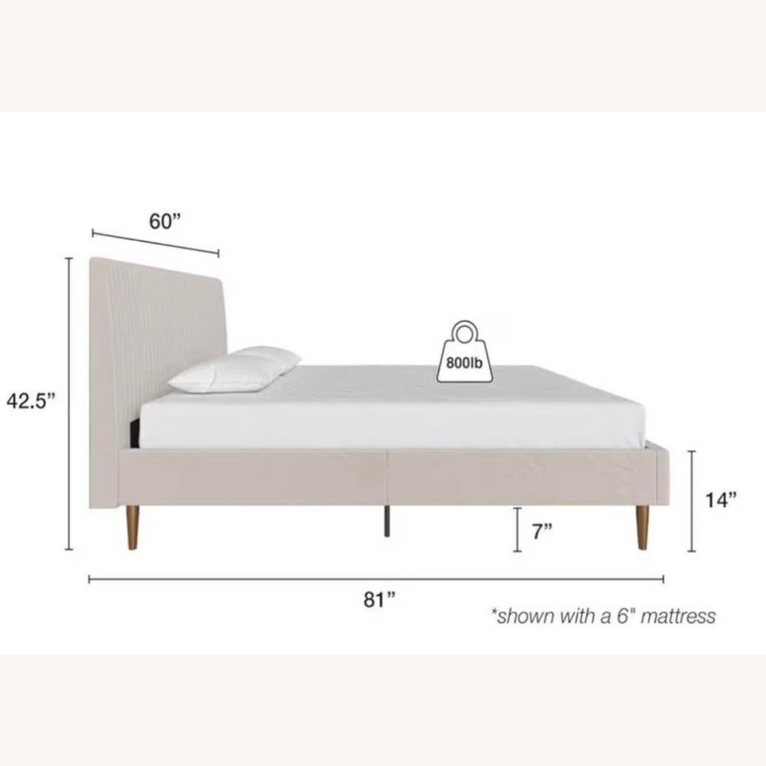 Amazon Natural Full Bed - image-3
