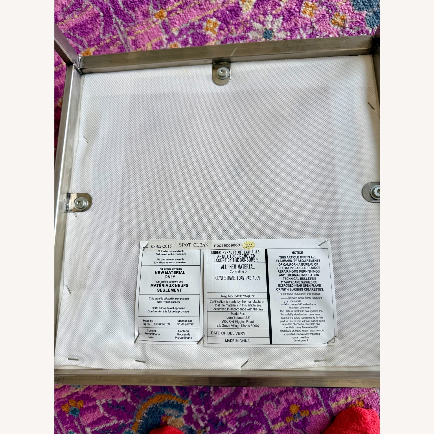 LumiSource Fuji White Stools - image-5