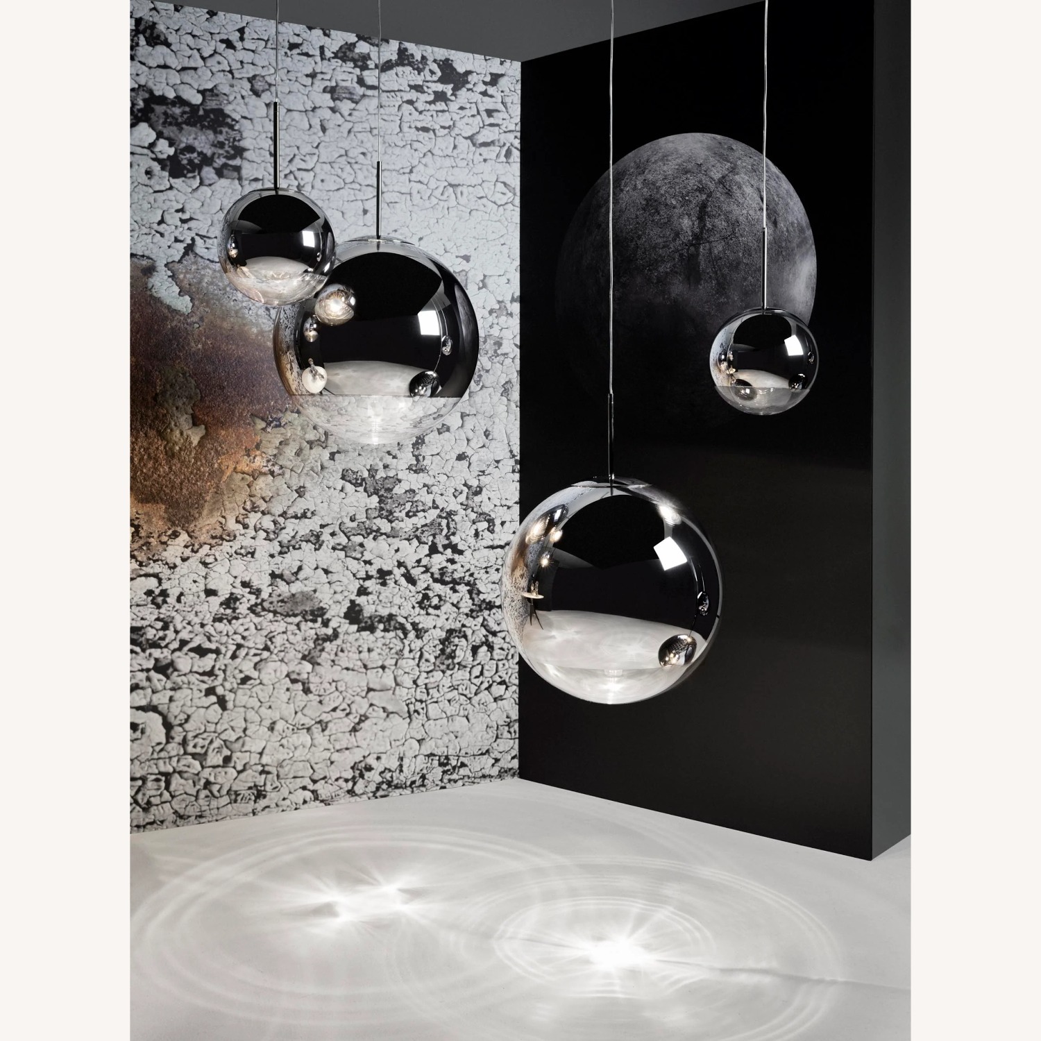 Tom Dixon Mirror Ball 20in Pendant Silver - image-8