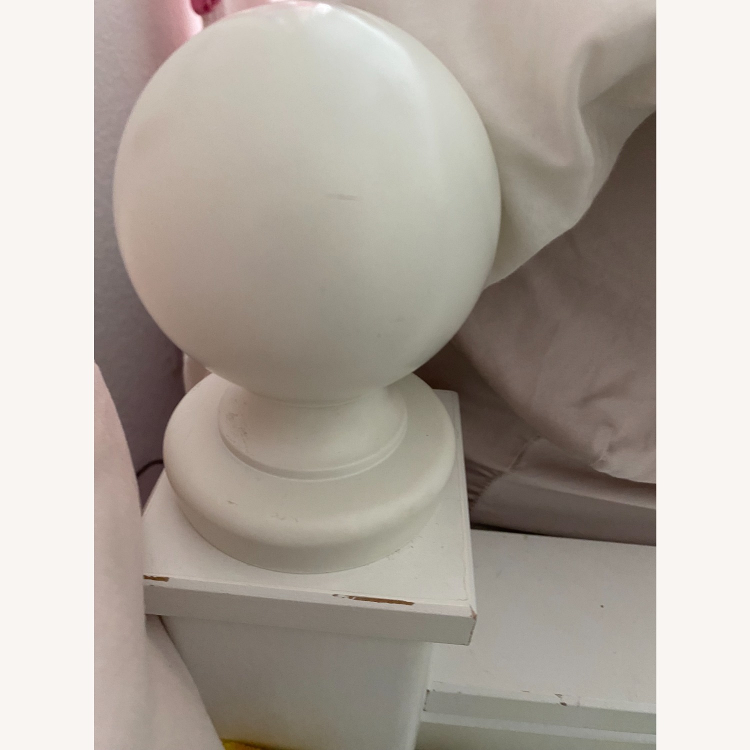 Solid Wood Panel Queen Bed - image-4