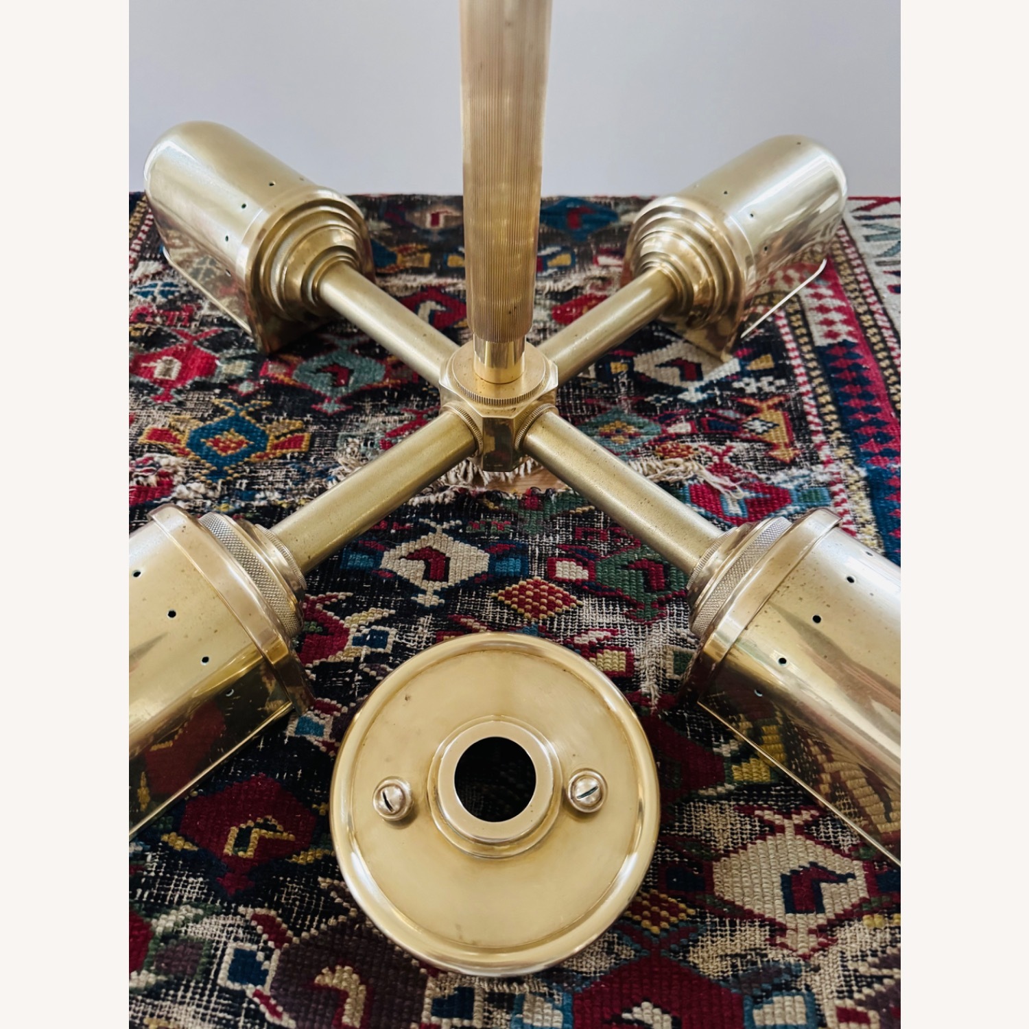 Waterworks RW Atlas Pendant in Unlacquered Brass - image-2