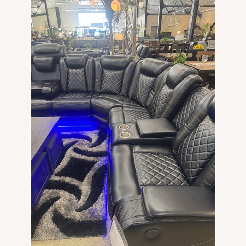 Used Black 3+ Seater Sofa for sale on AptDeco