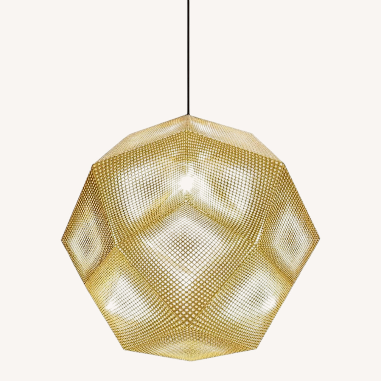 Tom Dixon Etch Brass Ceiling Lamp - image-9