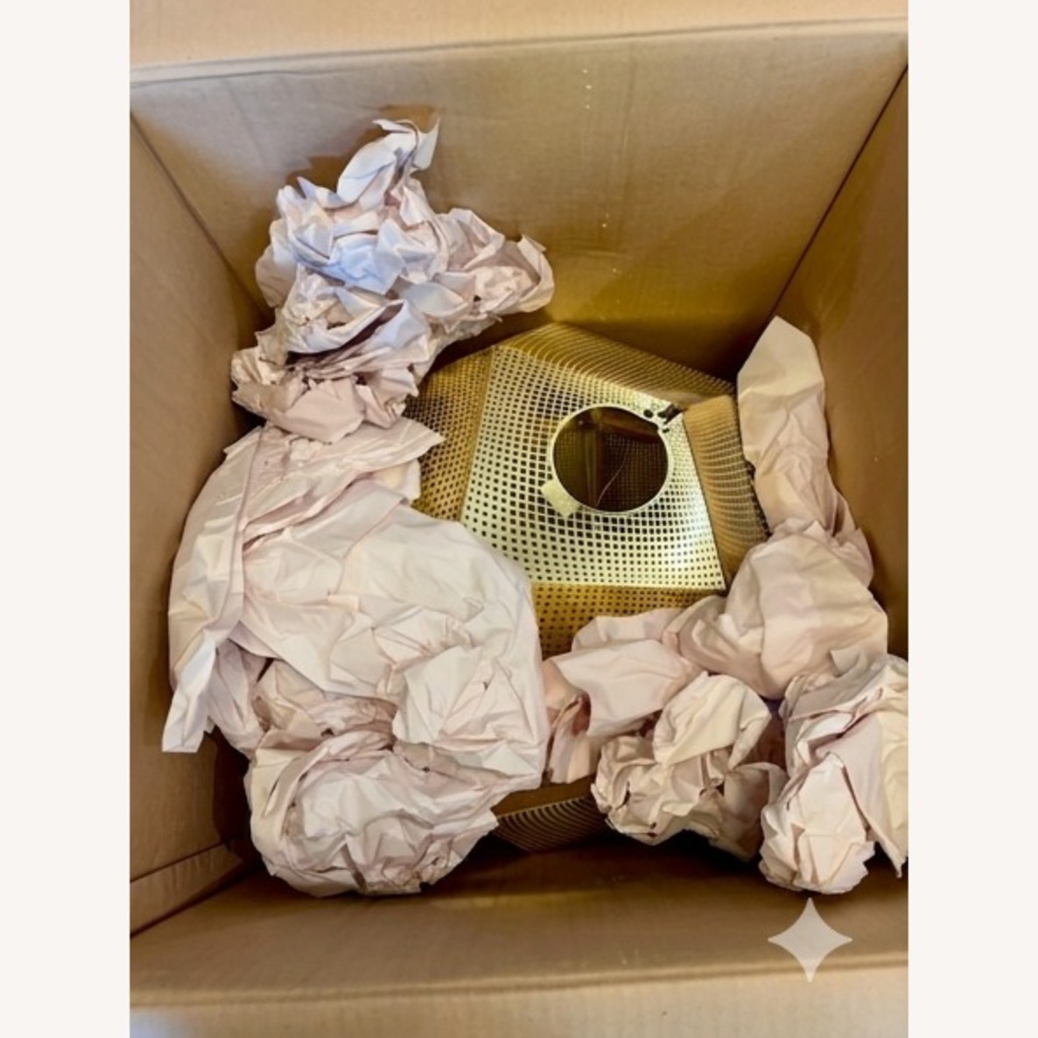 Tom Dixon Etch Brass Ceiling Lamp - image-2