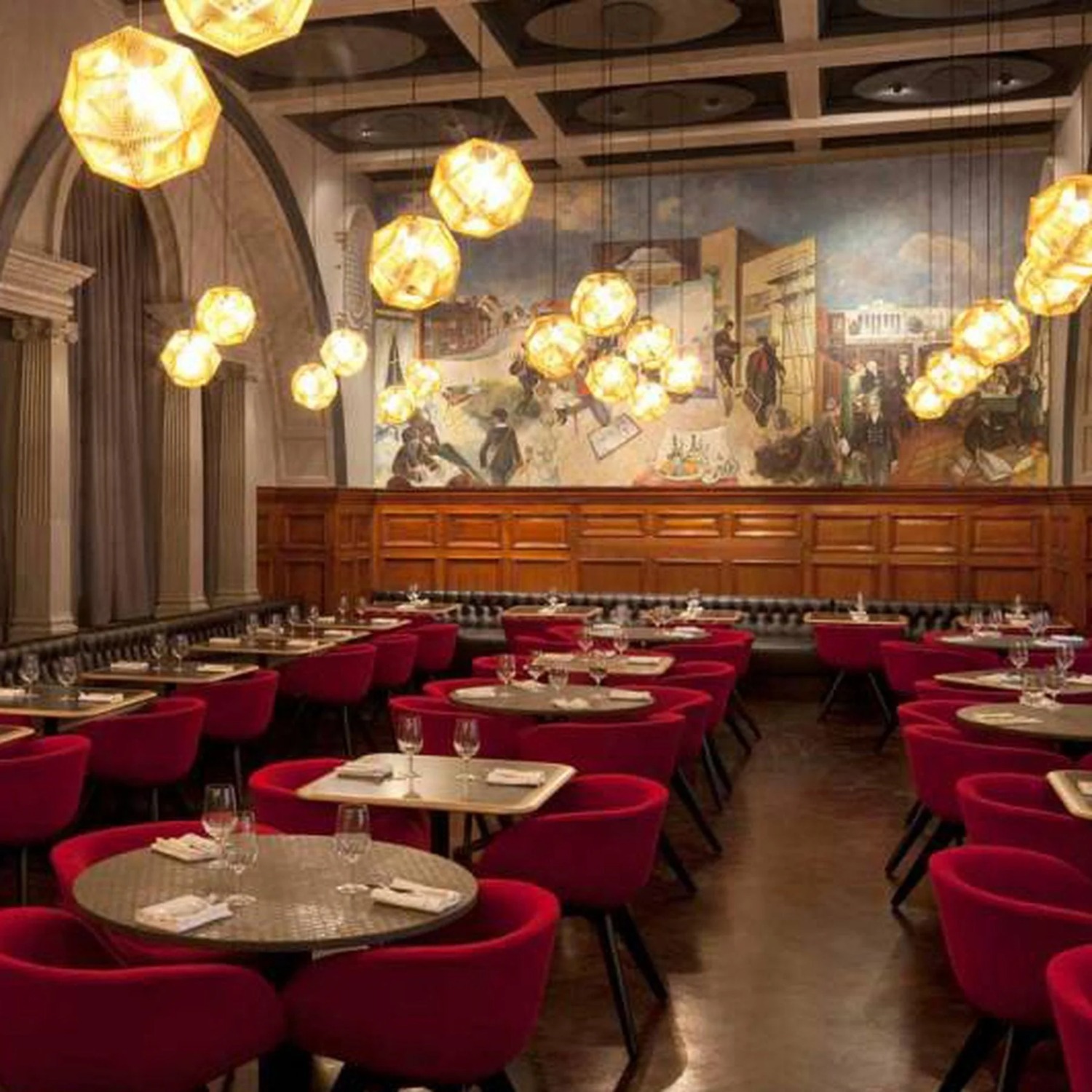 Tom Dixon Etch Brass Ceiling Lamp - image-6