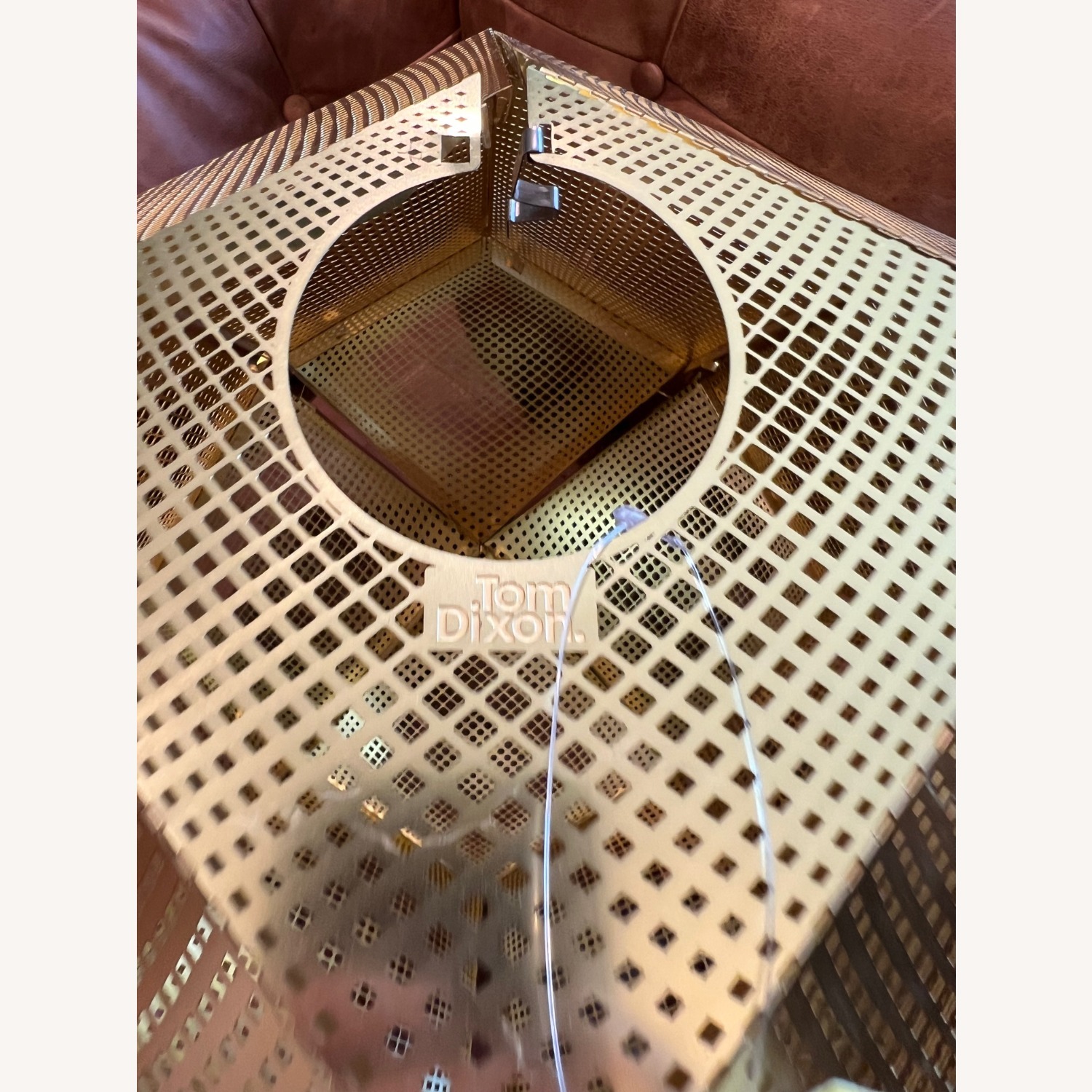 Tom Dixon Etch Brass Ceiling Lamp - image-3