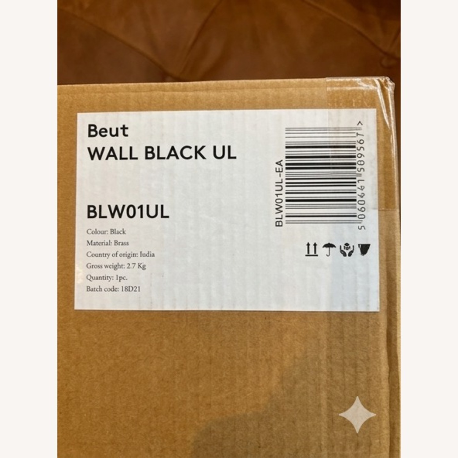 Tom Dixon Beat Matte Black Brass Wall Lamp - image-6