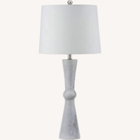 Safavieh White Marble Table Lamps