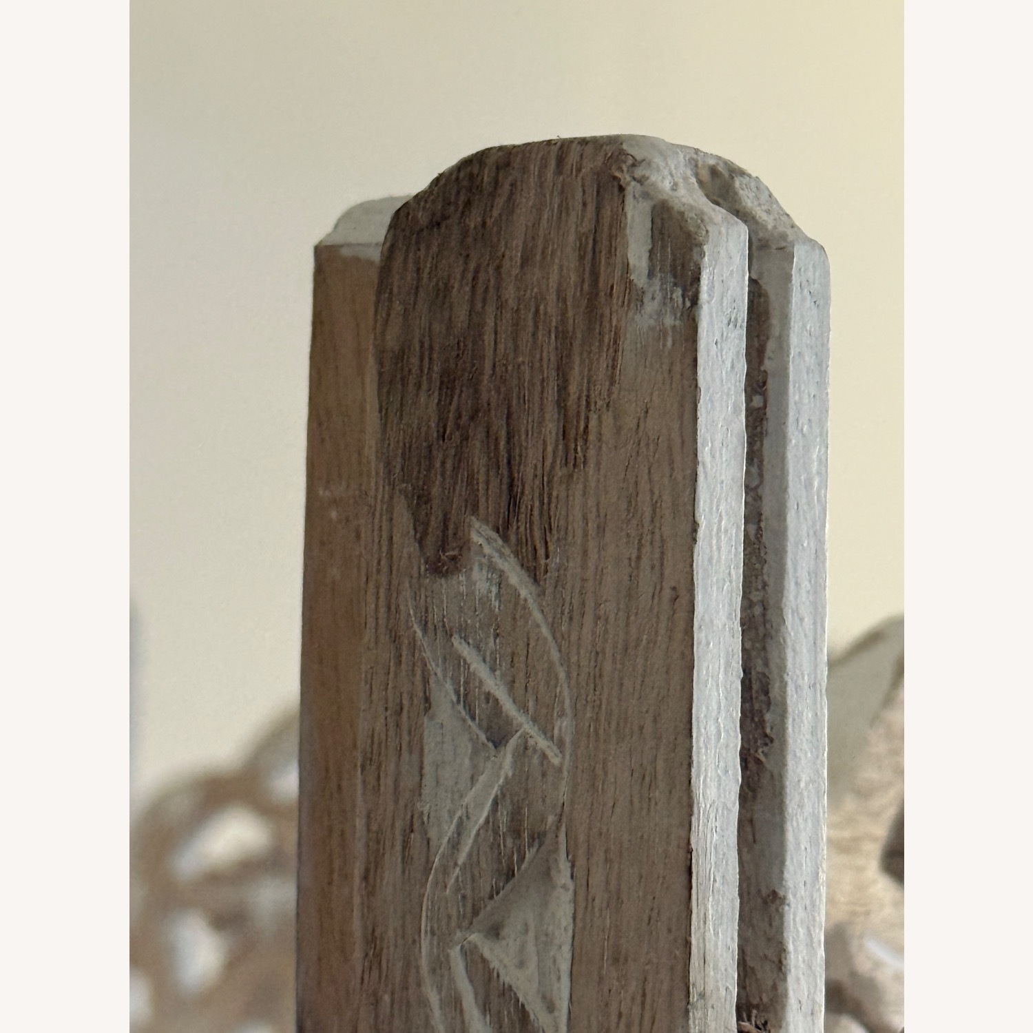 Urban Outfitters Amber Carved Wood Room Divider Screen - image-7