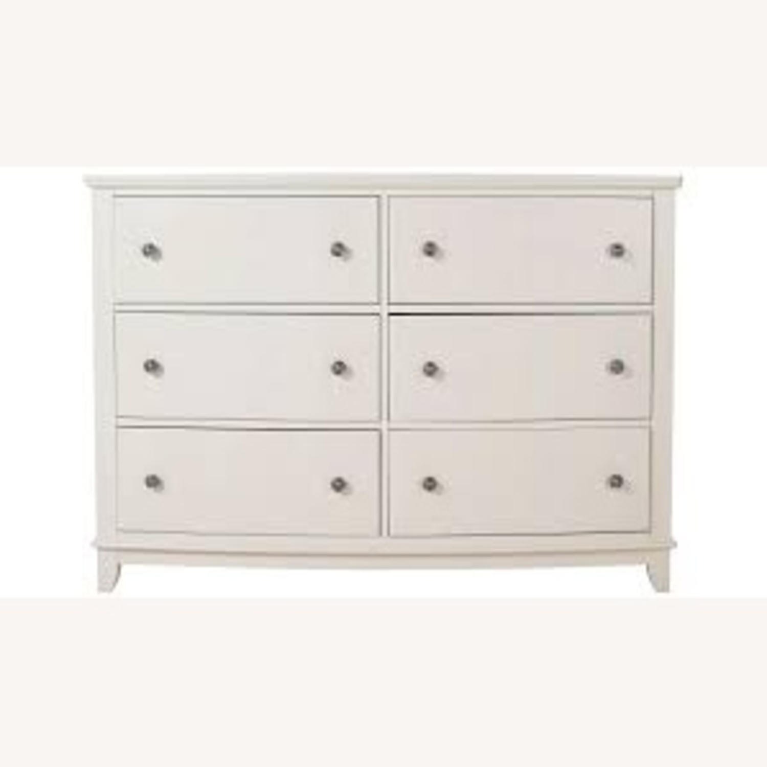 Raymour & Flanigan White Kylie 6-Drawer Dresser - image-4
