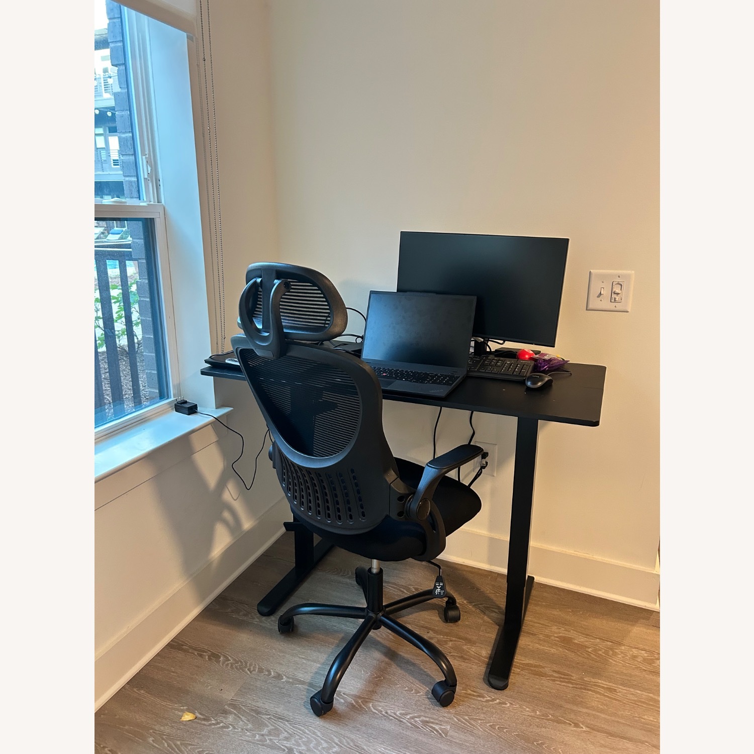 Black Office Chair - image-1