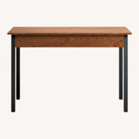 Crate & Barrel Willis Walnut Desk