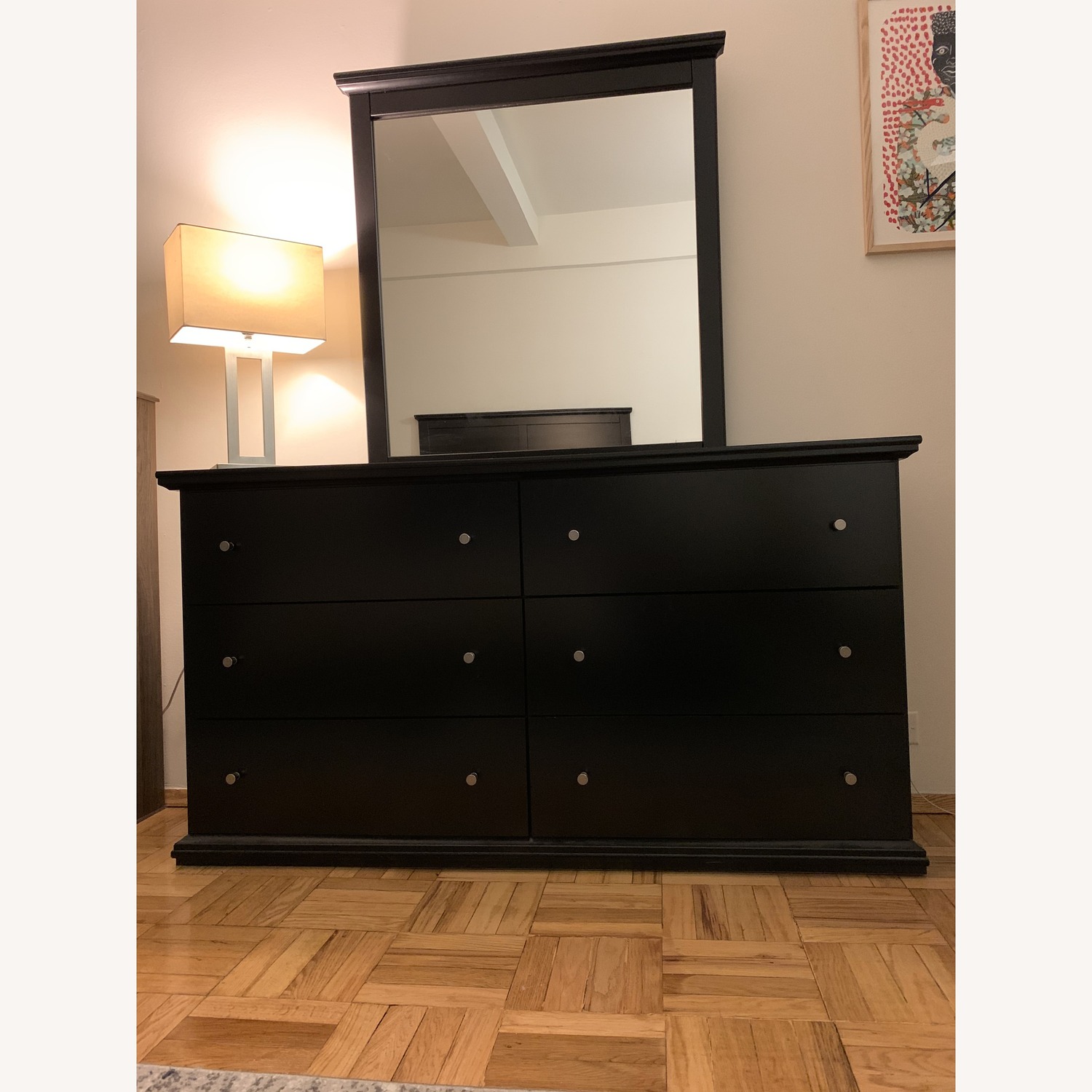 Ashley Furniture Bostwick Shoals 6 Drawer Dresser with Mirror - image-1