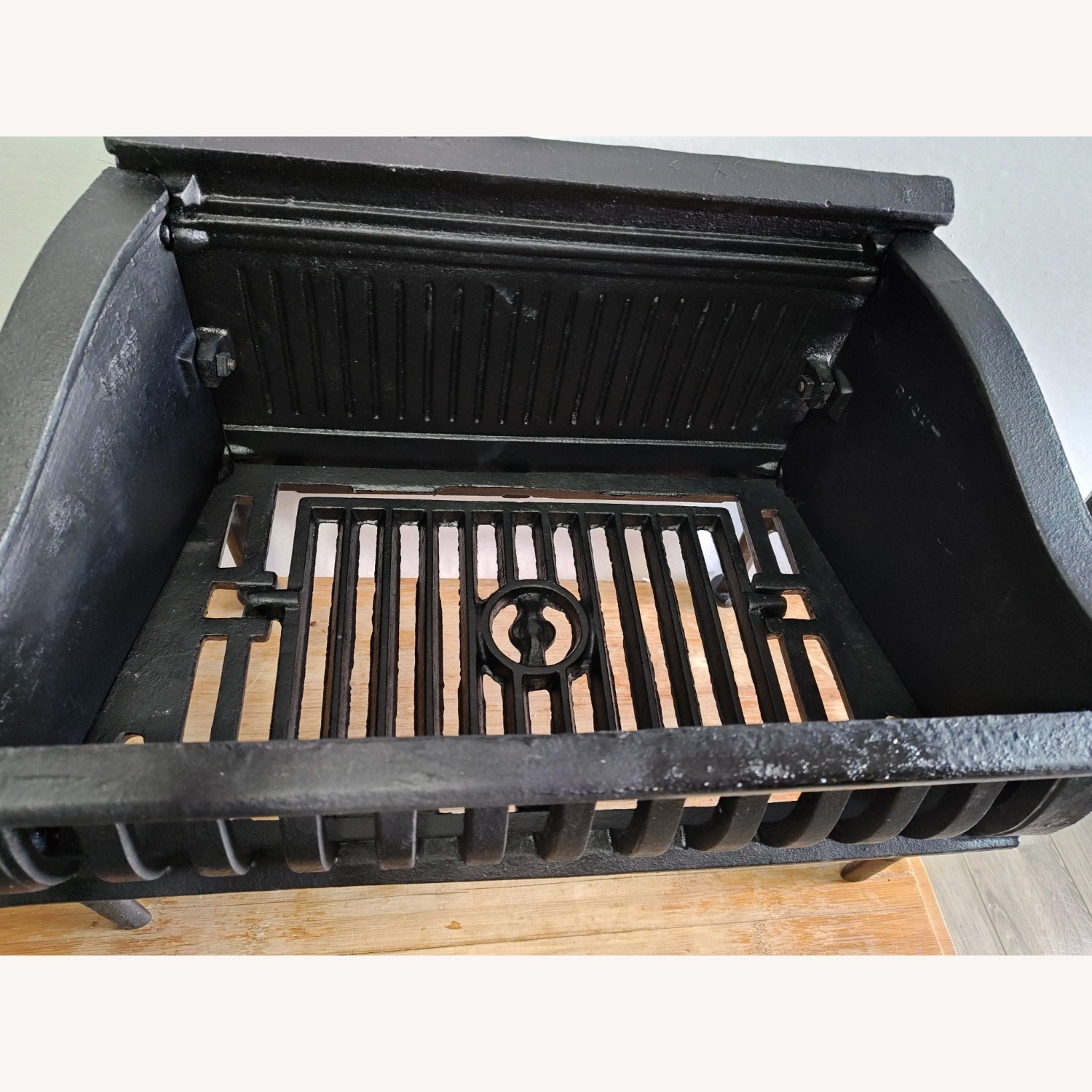 Vintage Traditional Fireplace Basket Grate - image-3
