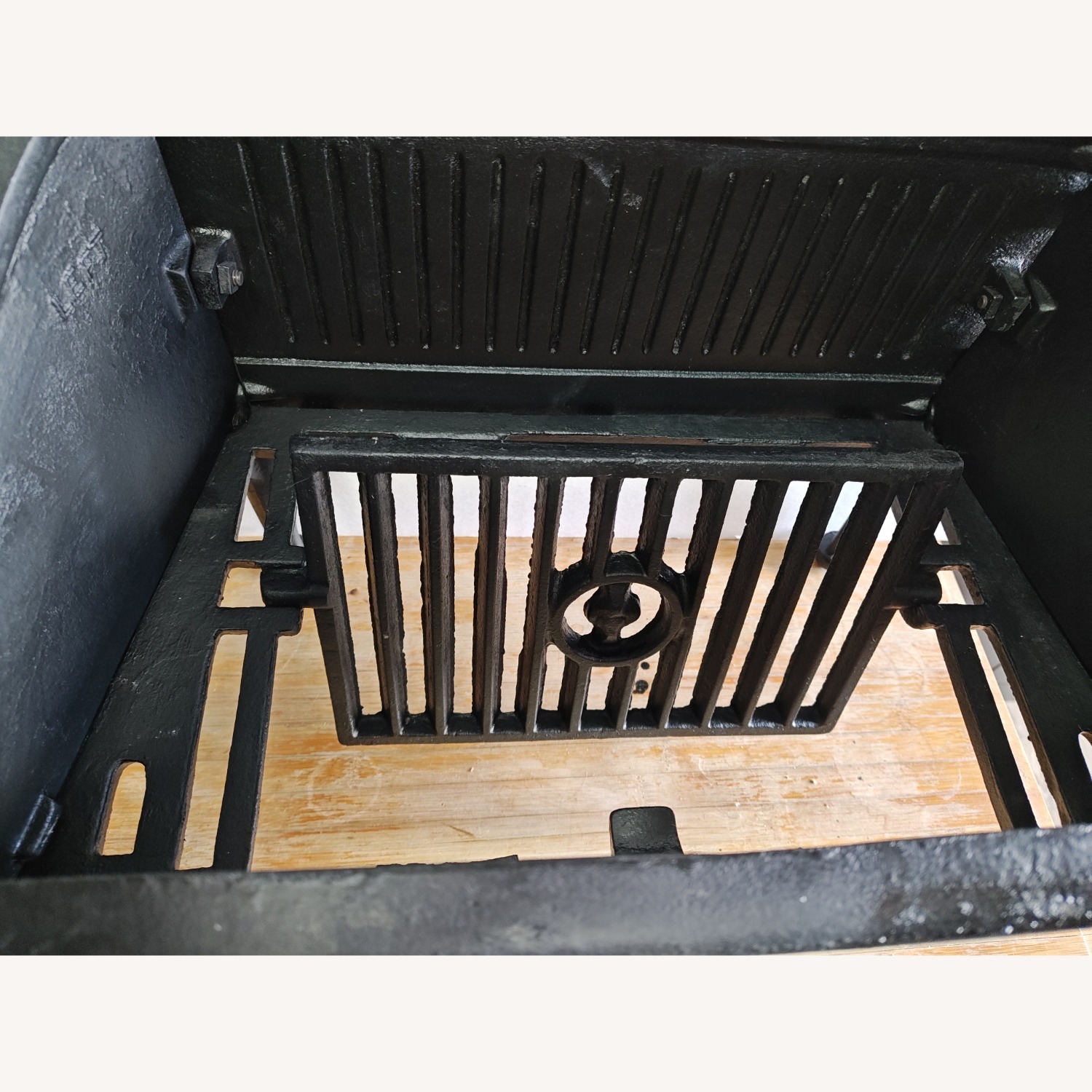 Vintage Traditional Fireplace Basket Grate - image-6