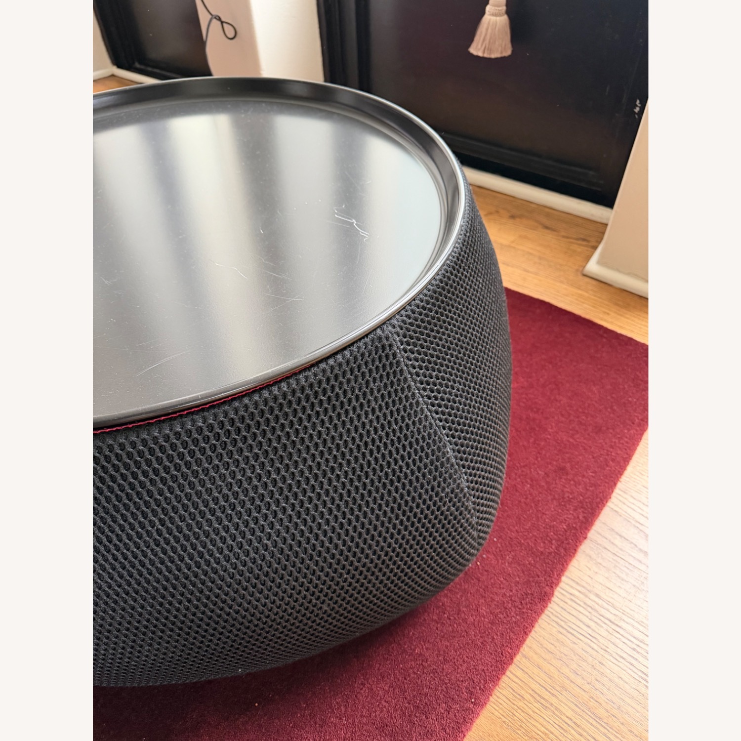 B&B Italia Fat-fat Black Fabric Coffee Table - image-3